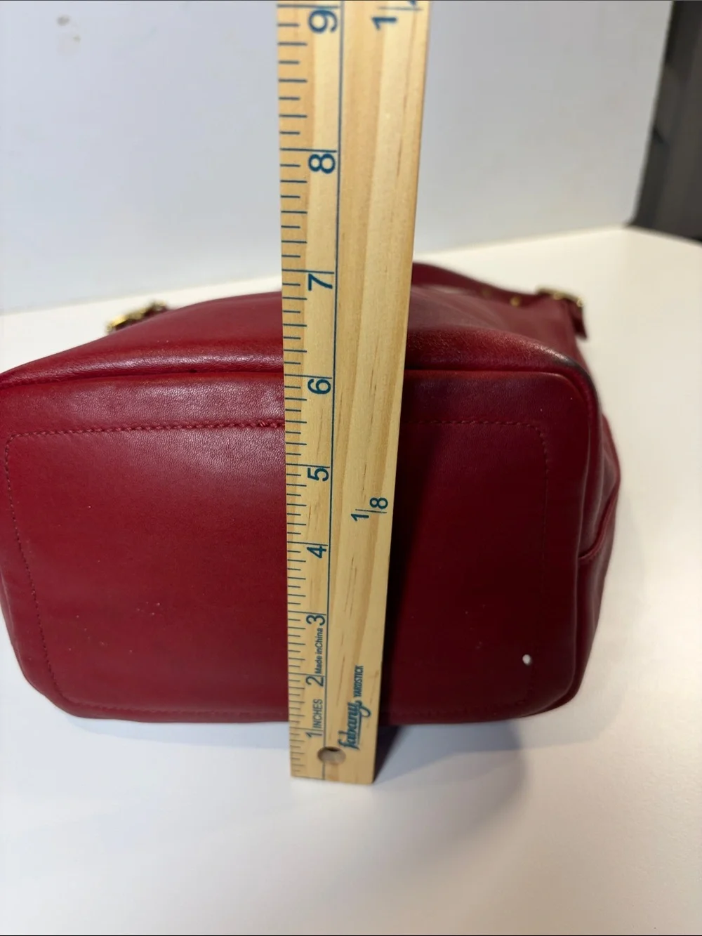 Vintage Coach RED Legacy West Hobo bag, style 9823